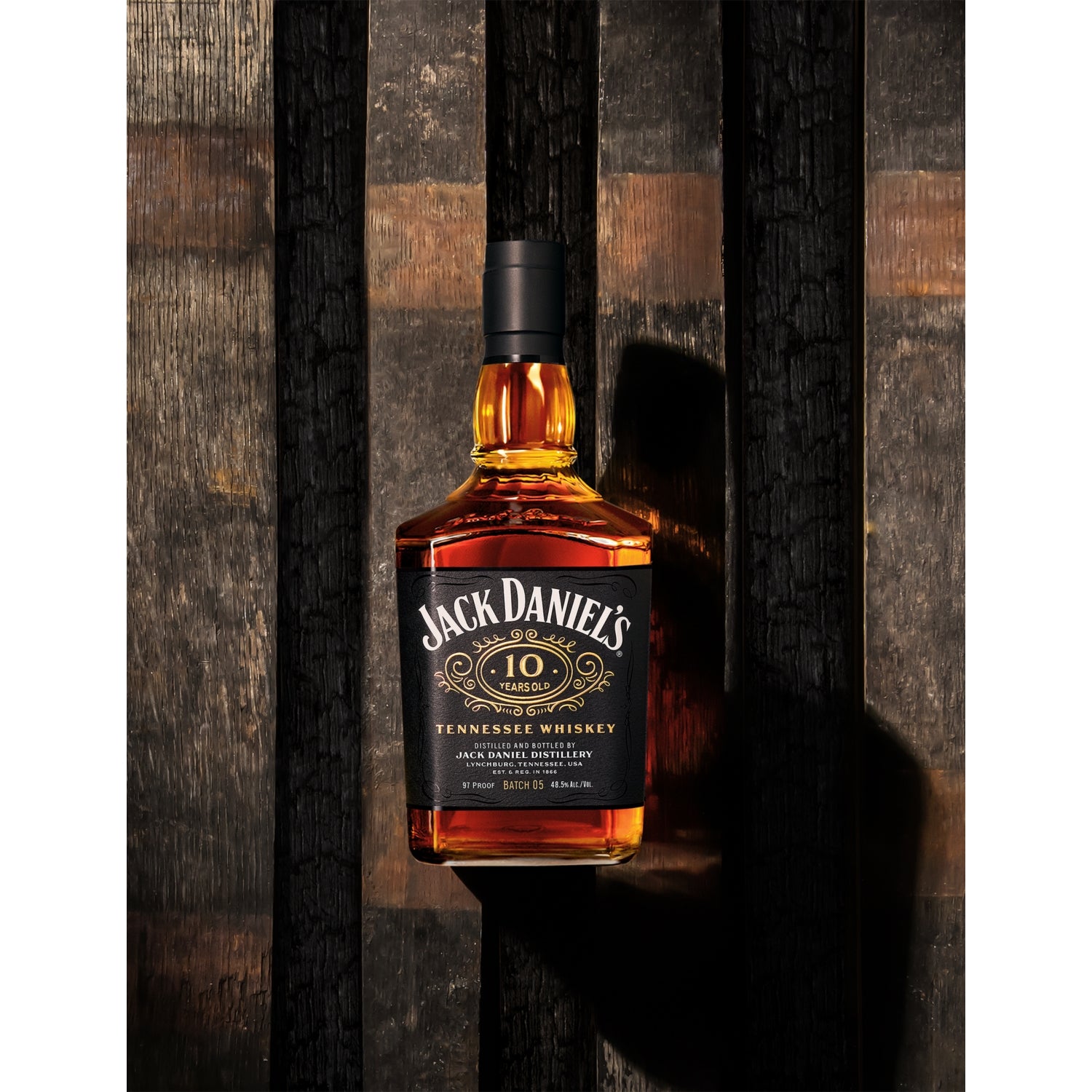 Jack Daniel's whiskey 10-Year-Old Batch 5 700ml (British brand)
