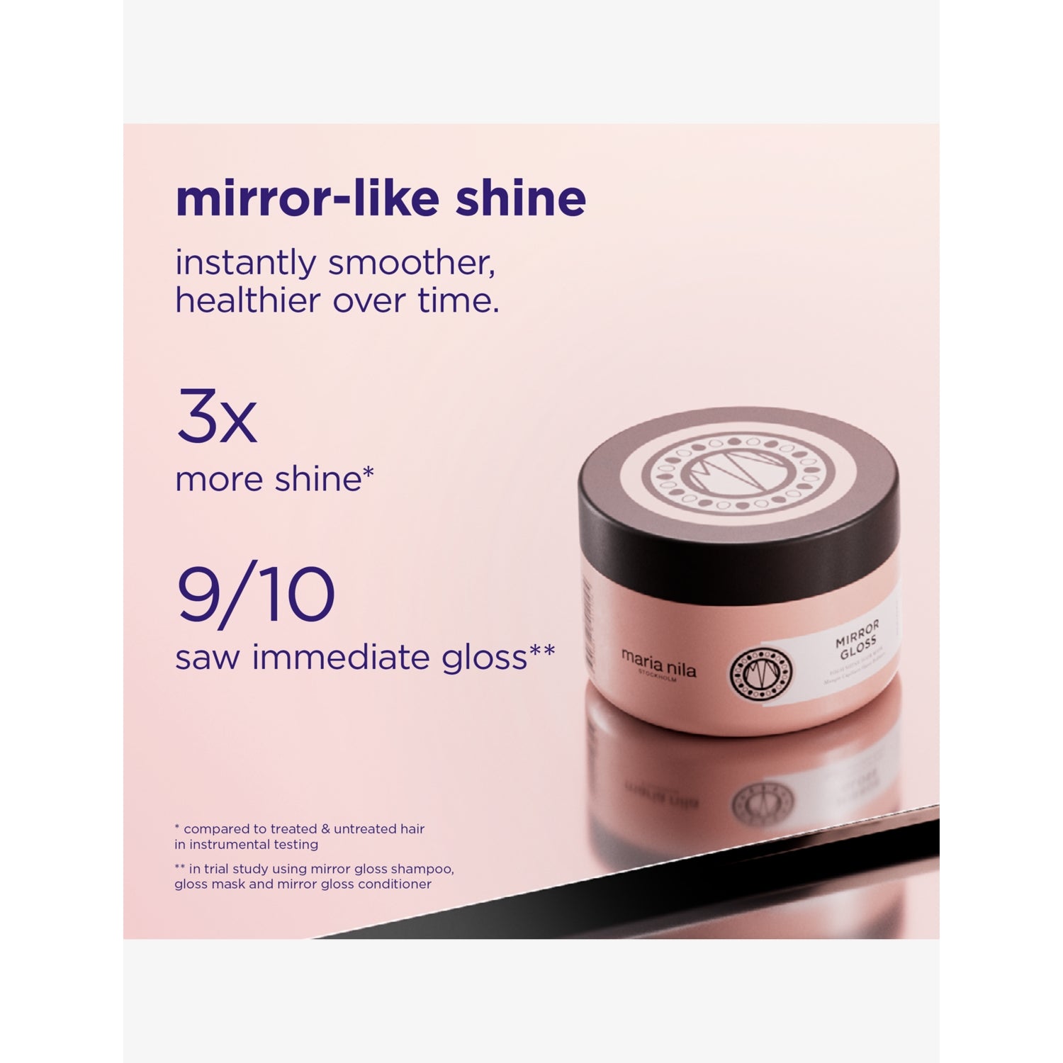 Maria Nila Mirror Gloss hair mask 250ml, UK version