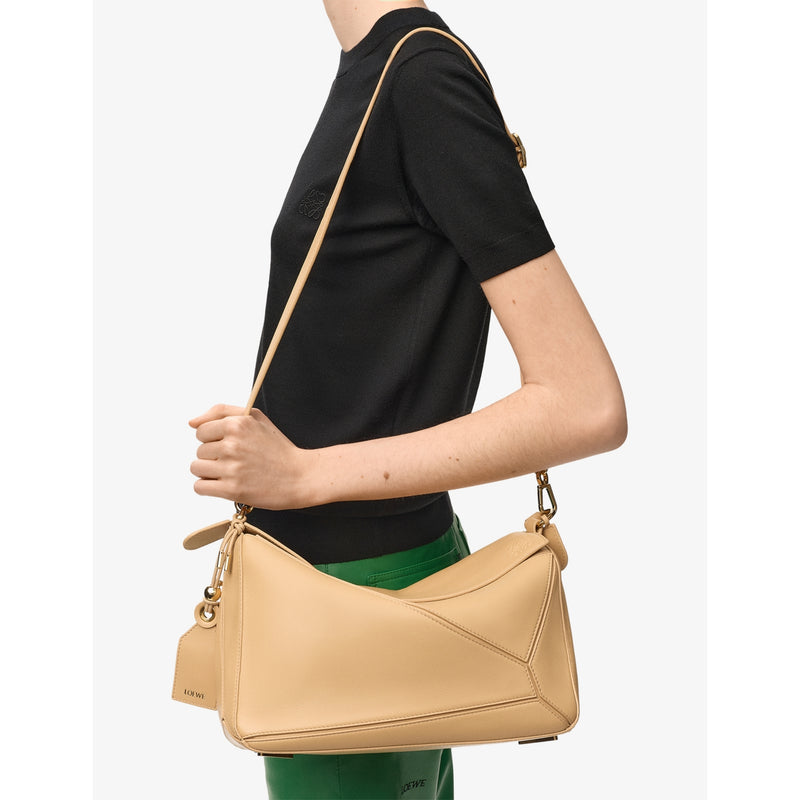Loewe Puzzle medium leather shoulder bag, UK version