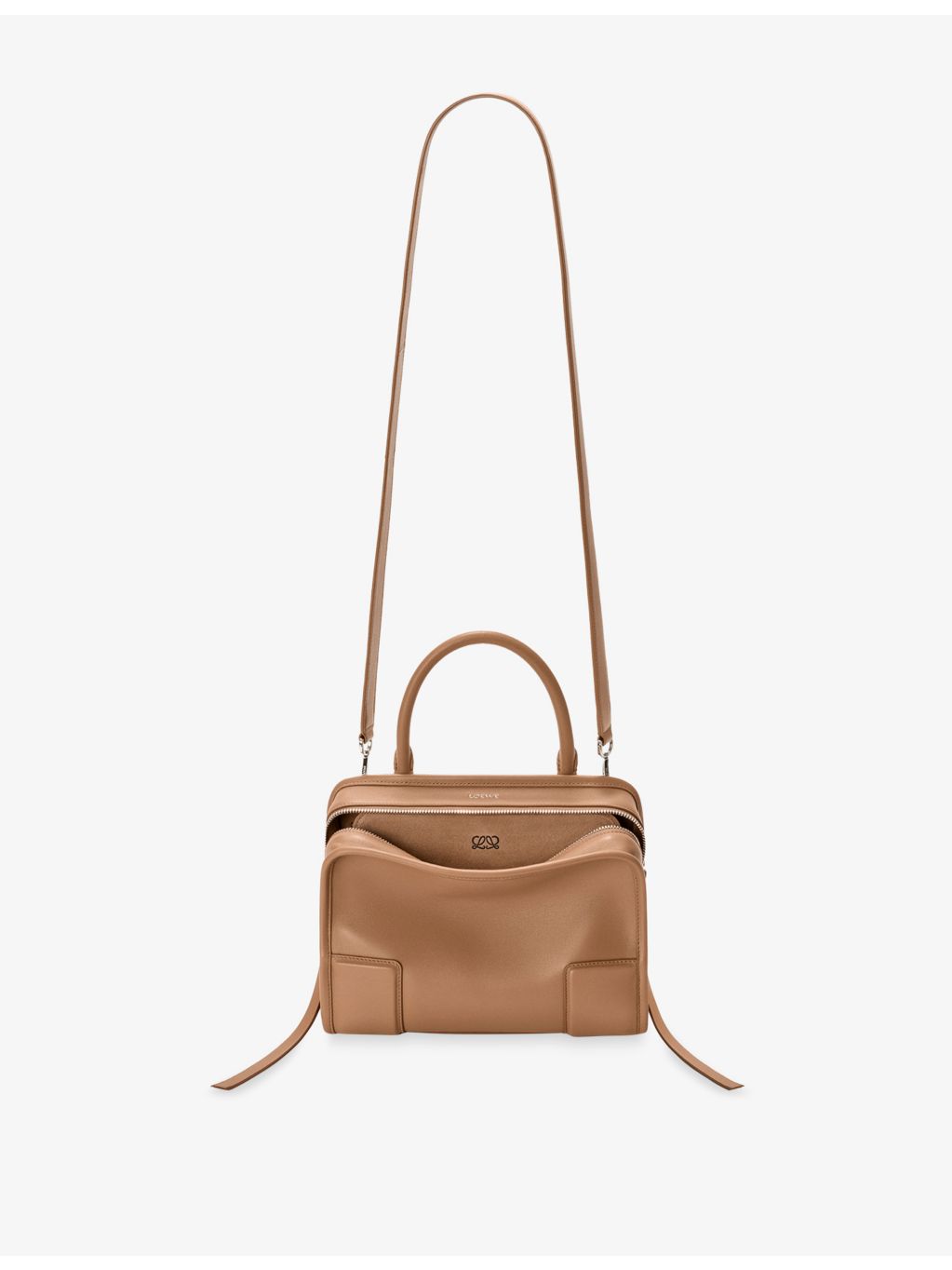 Loewe Amazona 180 small leather top-handle bag - British product