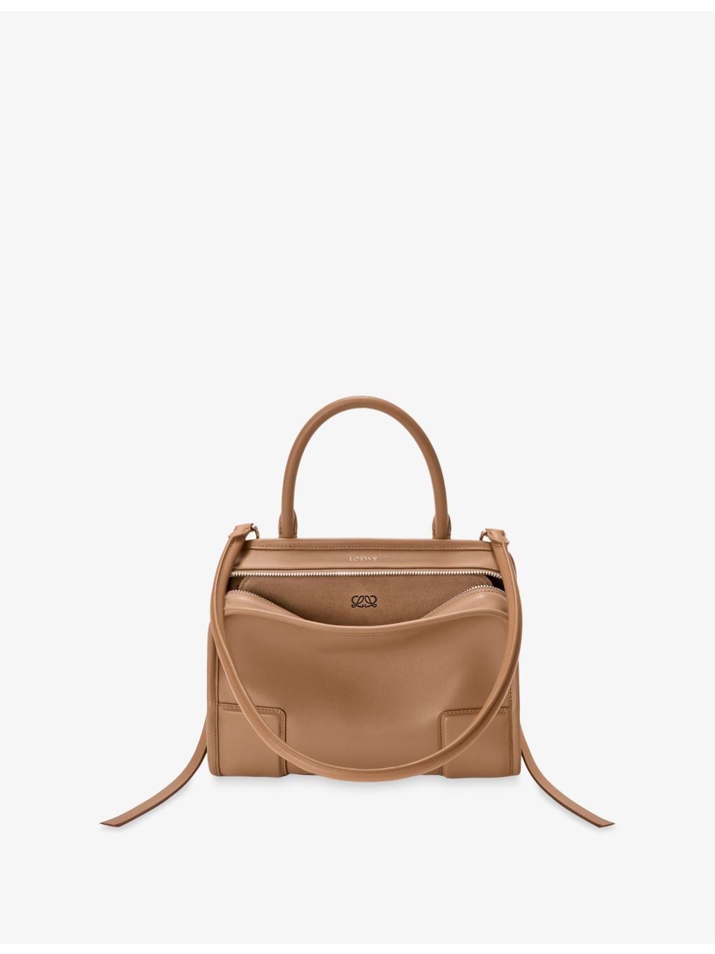 Loewe Amazona 180 small leather top-handle bag - British product