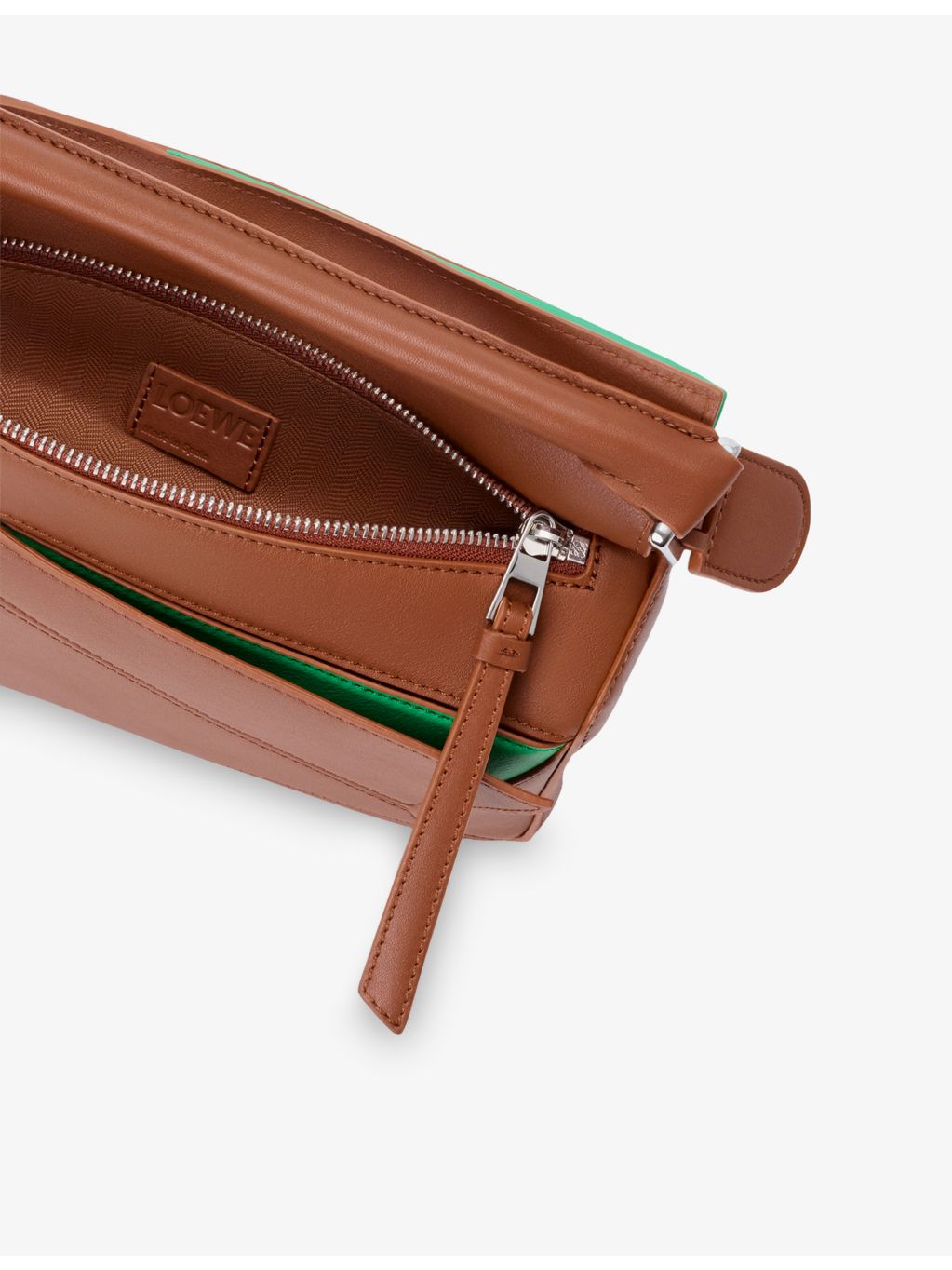 Loewe Puzzle Layers Small leather top-handle bag (British brand)