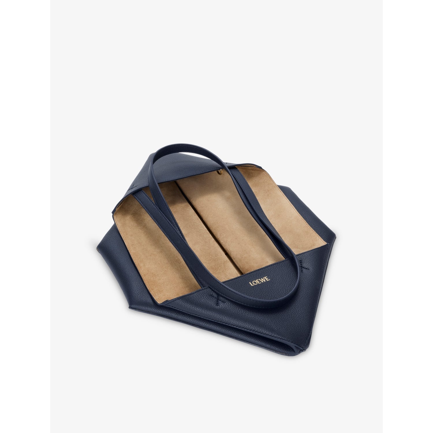Loewe Puzzle Fold medium leather tote bag (British brand)