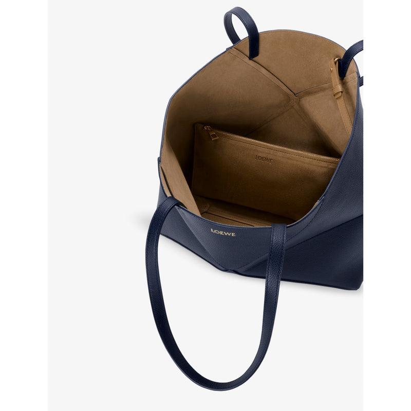 Loewe Puzzle Fold medium leather tote bag (British brand)