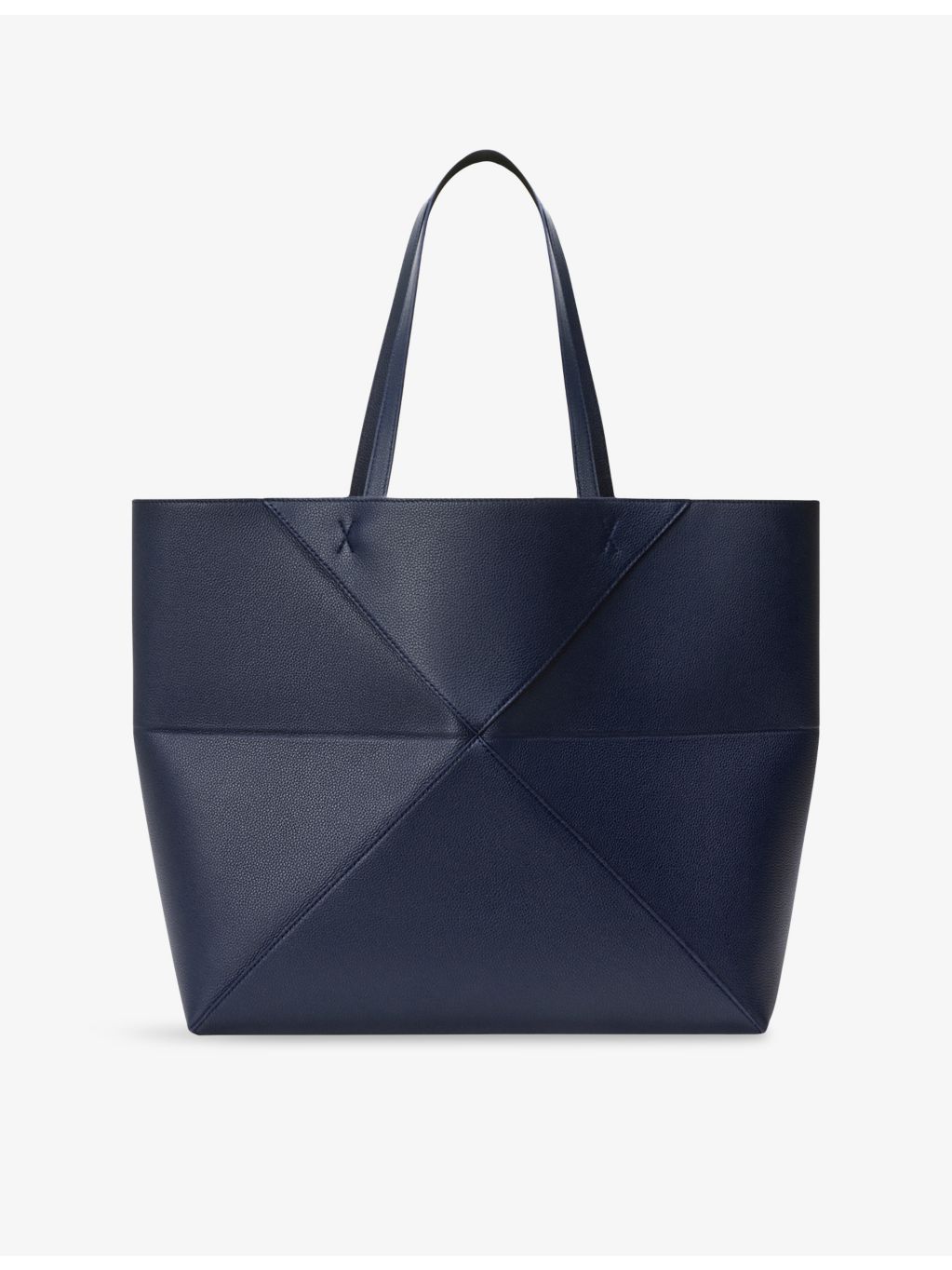 Loewe Puzzle Fold large leather tote bag (British brand)