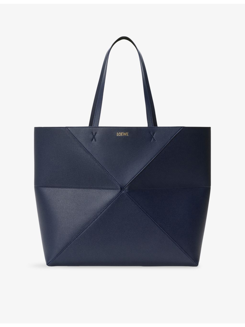 Loewe Puzzle Fold large leather tote bag (British brand)