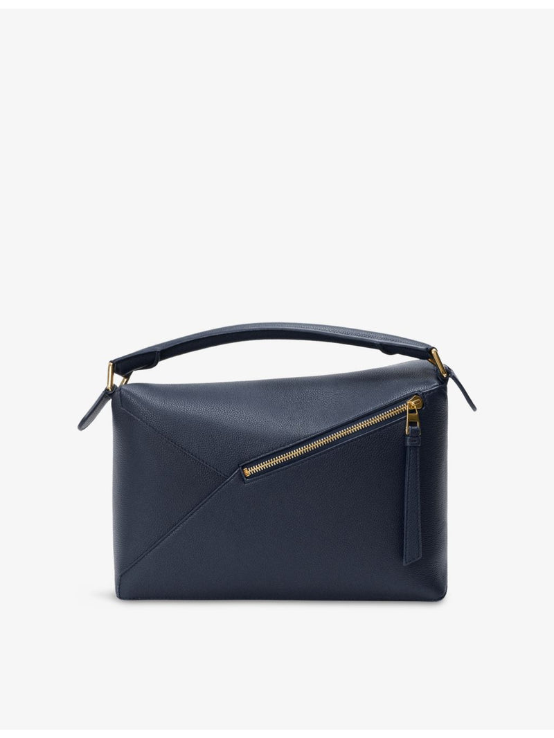 Loewe Puzzle Edge medium leather top-handle bag (British brand)