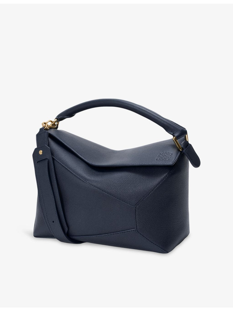 Loewe Puzzle Edge medium leather top-handle bag (British brand)
