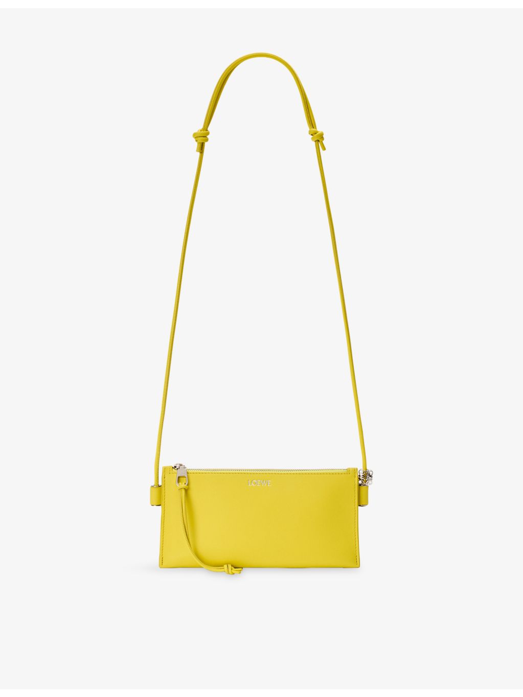 Loewe Joya nappa leather pouch with adjustable strap - British product