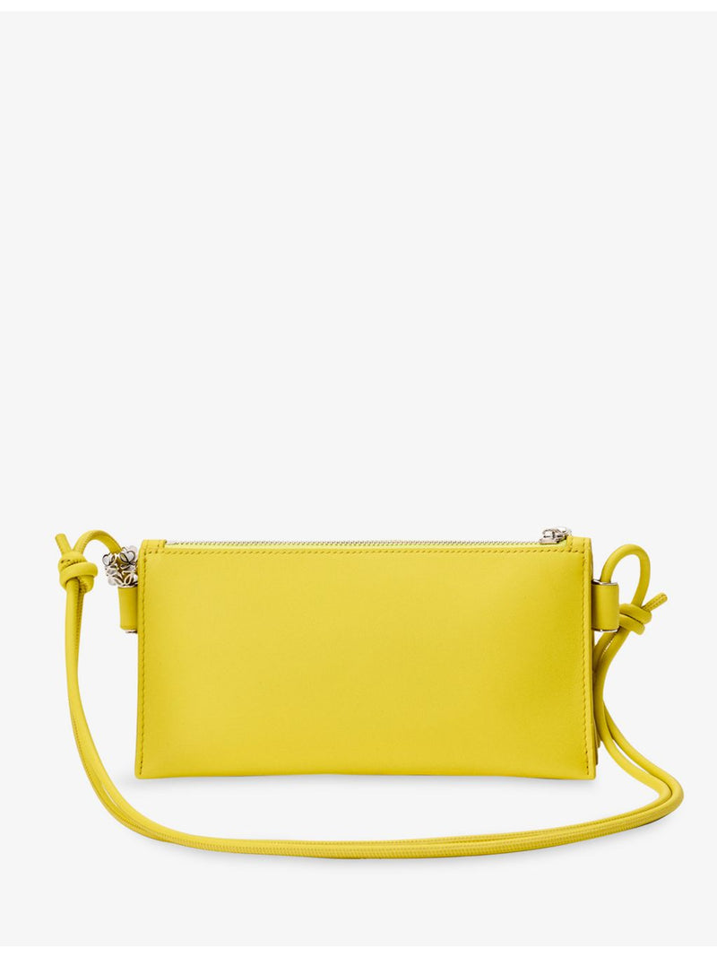 Loewe Joya nappa leather pouch with adjustable strap - British product