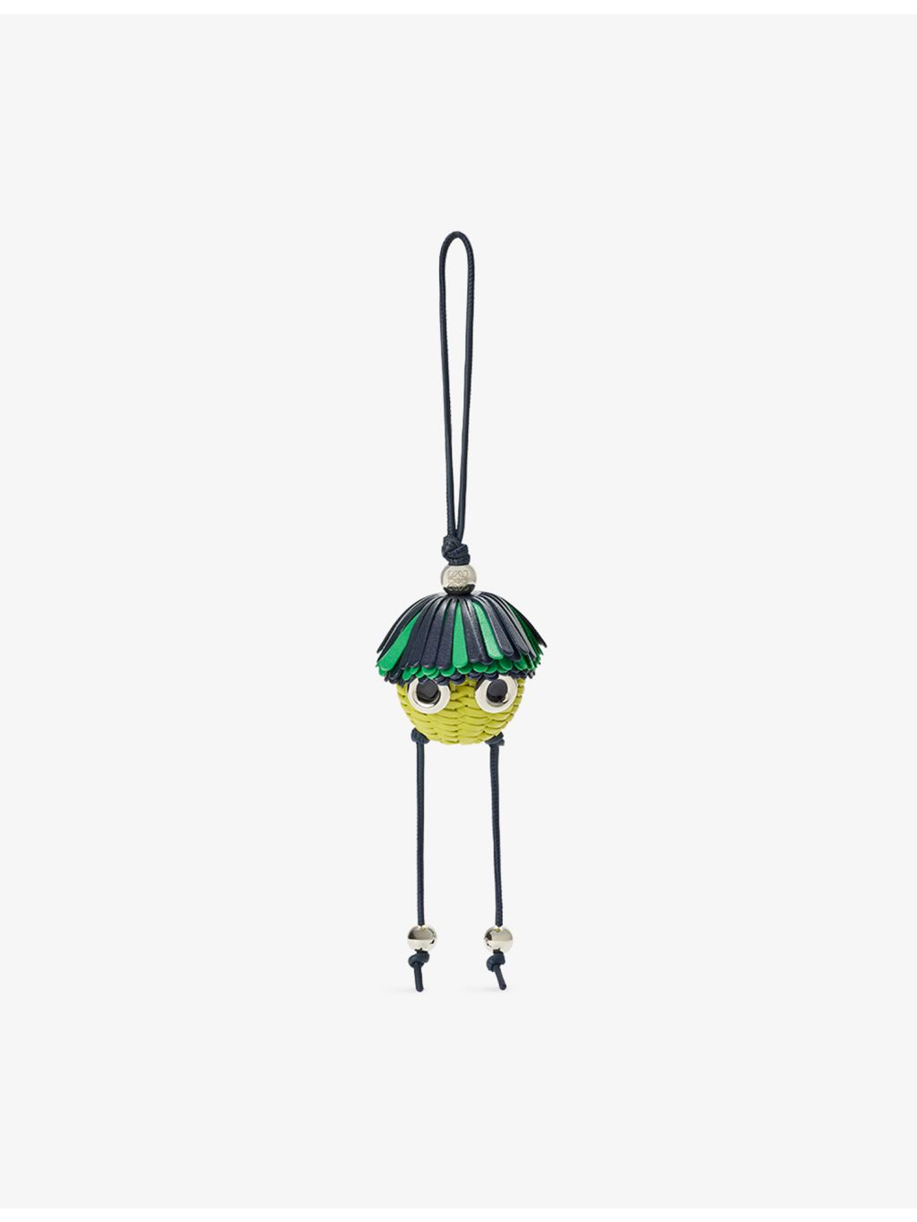 Loewe Loomie leather bag charm 30cm, imported from the UK