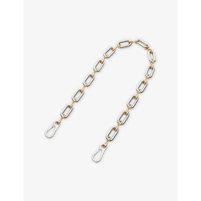 selfridges Loewe Donut Oval-Link Metal Chain Necklace 30cm- Buy online at McGrocer