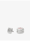 Loewe brass bottle cap pin silver-toned finish - British product