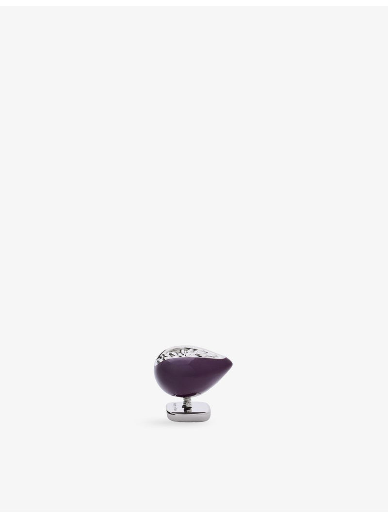 Loewe brass fig pin with enamel, imported from the UK