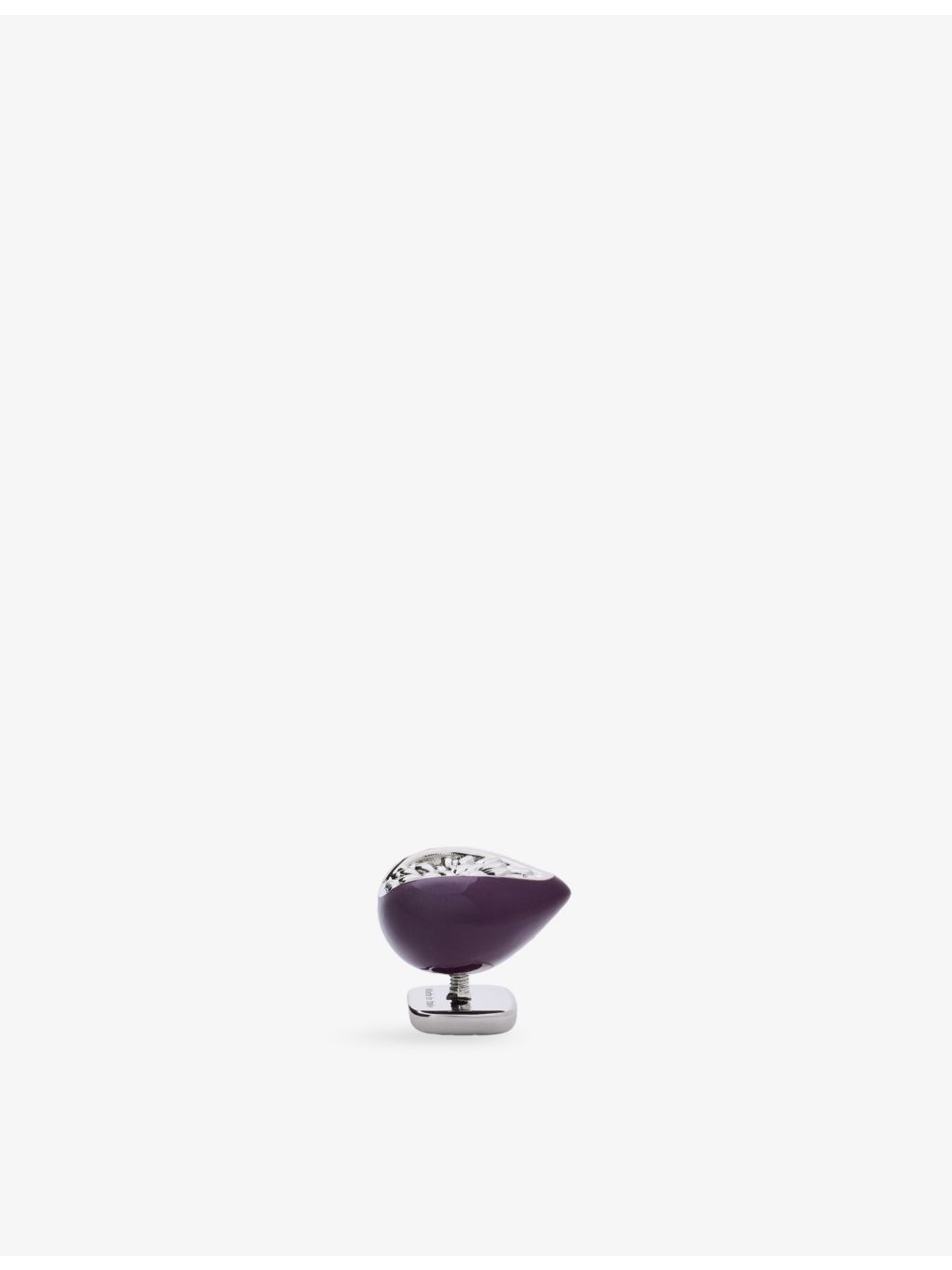Loewe brass fig pin with enamel, imported from the UK