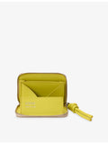 Loewe zipped leather coin purse with embossed logo (British brand)