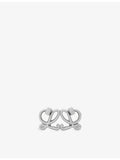 Loewe brass dice charm with Double L design (British brand)