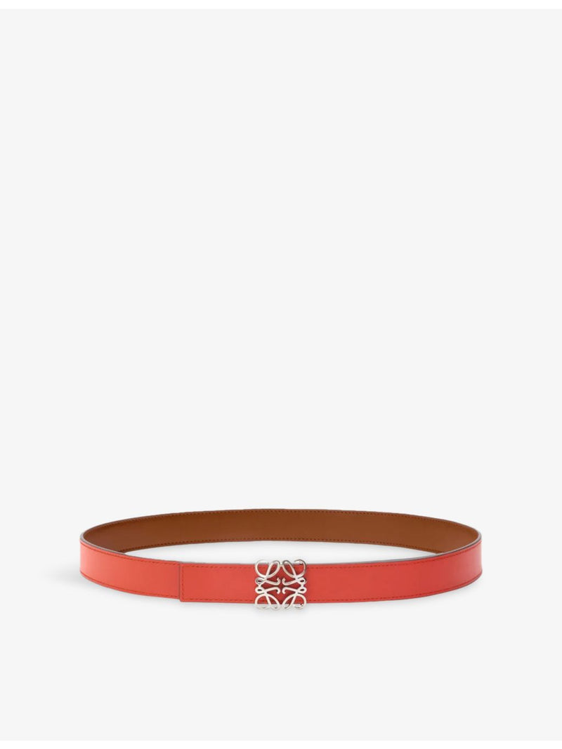 Loewe reversible leather belt Anagram 2.8cm (British brand)