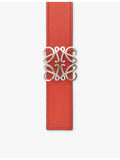 Loewe reversible leather belt Anagram 2.8cm (British brand)