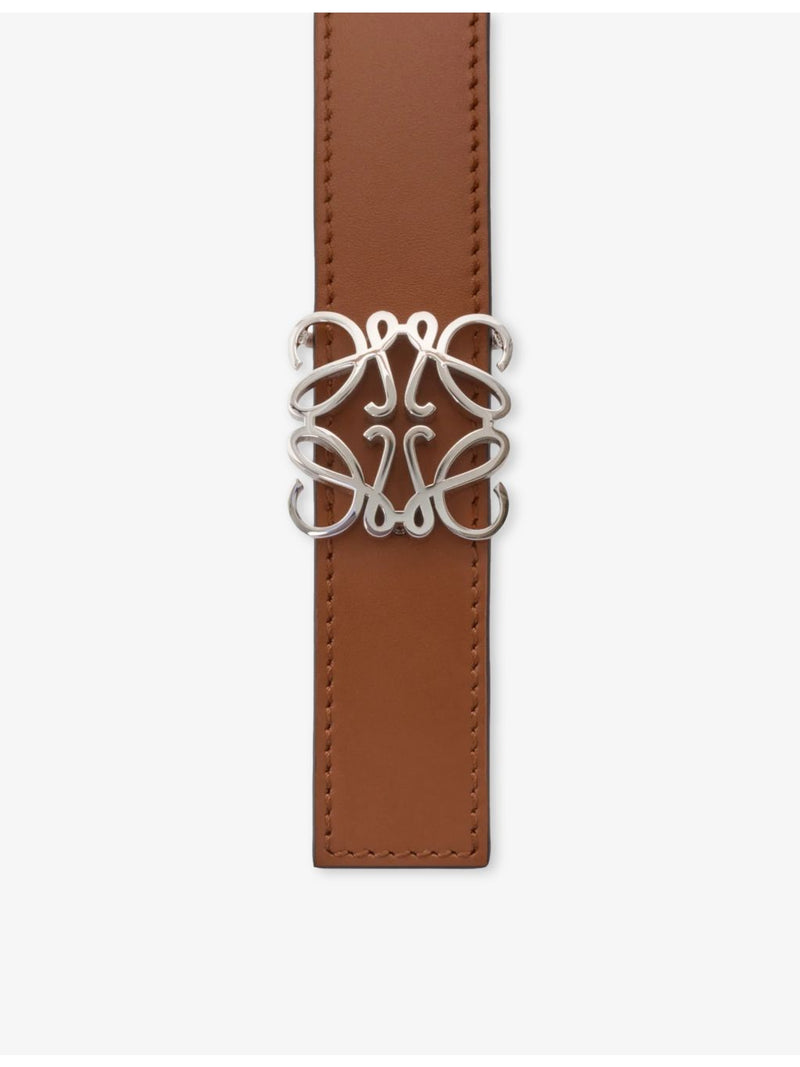 Loewe reversible leather belt Anagram 2.8cm (British brand)