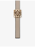 Loewe Anagram reversible leather belt with logo buckle (British brand)
