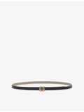 Loewe Anagram reversible leather belt with logo buckle (British brand)