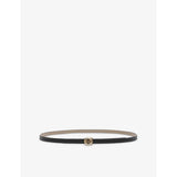 Loewe Anagram reversible leather belt with logo buckle (British brand)