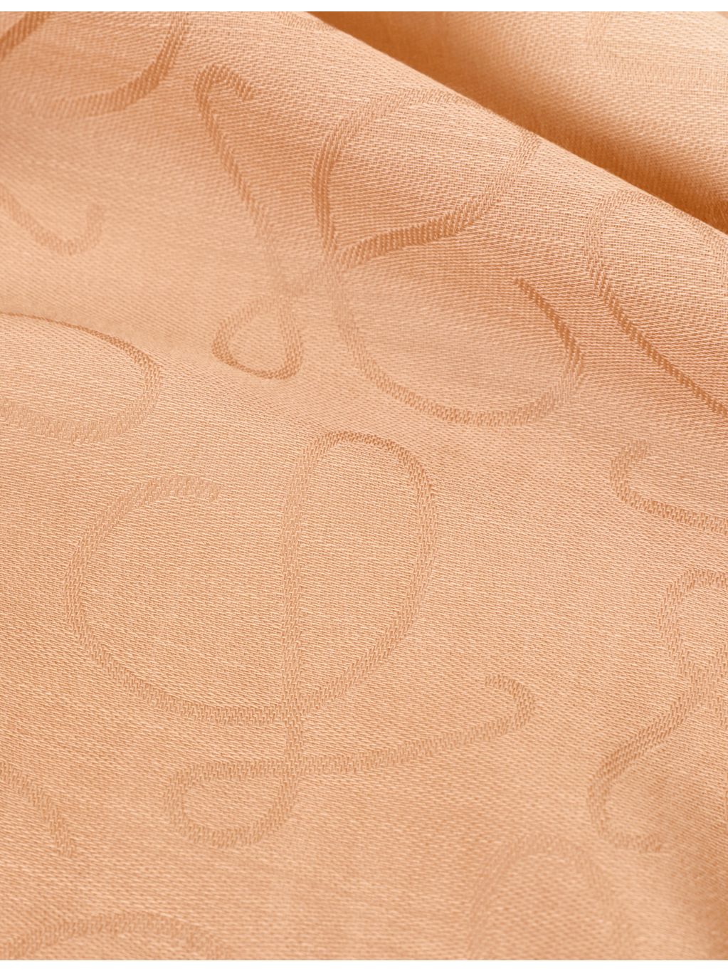 Loewe wool and silk jacquard scarf 140cm, imported from the UK
