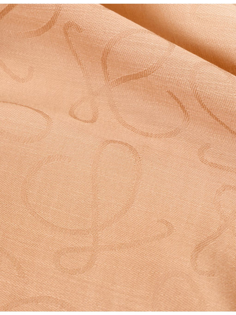 Loewe wool and silk jacquard scarf 140cm, imported from the UK
