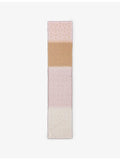 Loewe striped wool silk cashmere scarf 200cm (British brand)