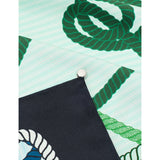 Loewe silk scarf double L pattern 90cm, imported from the UK
