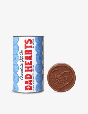The Sweet People Love You Dad milk chocolate hearts 140g, UK version
