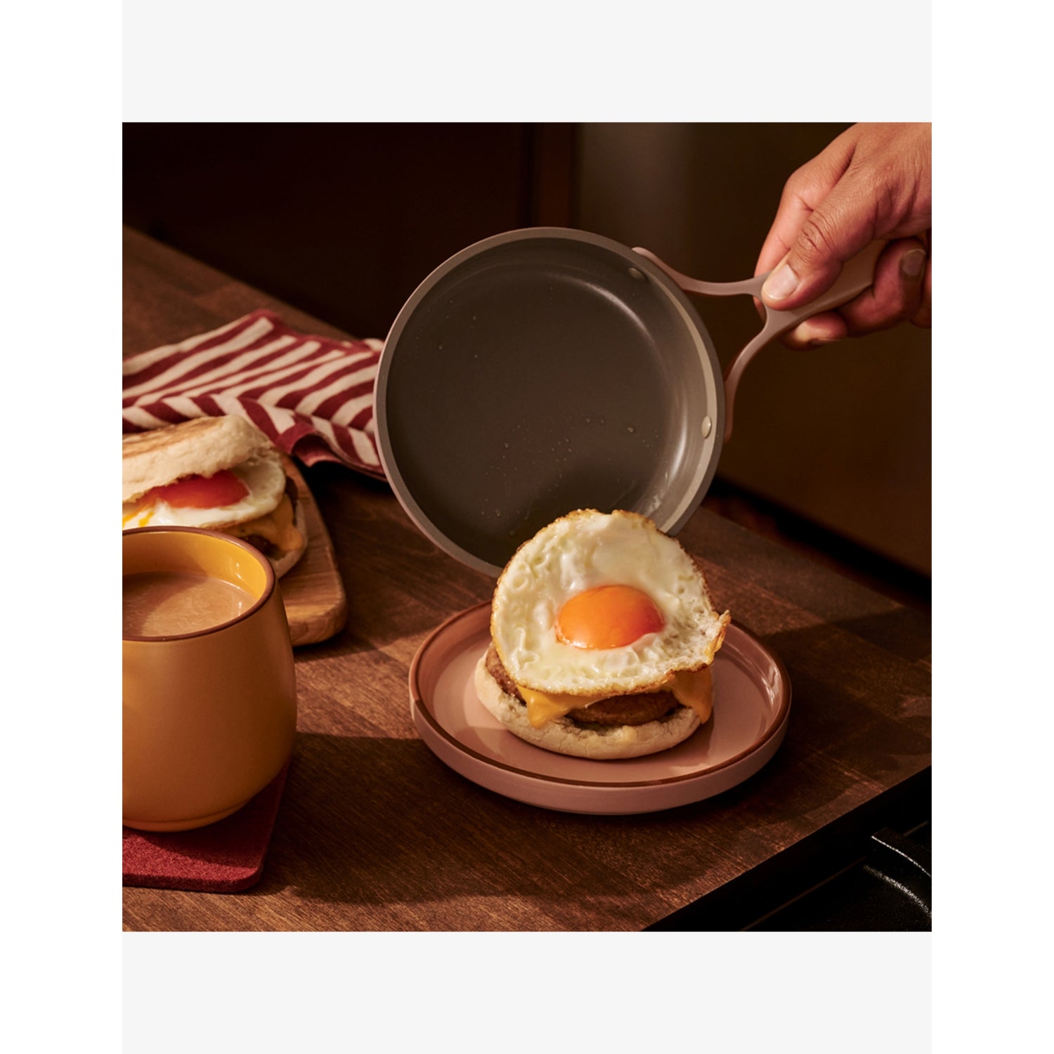Our Place tiny ceramic pot and pan set - British product