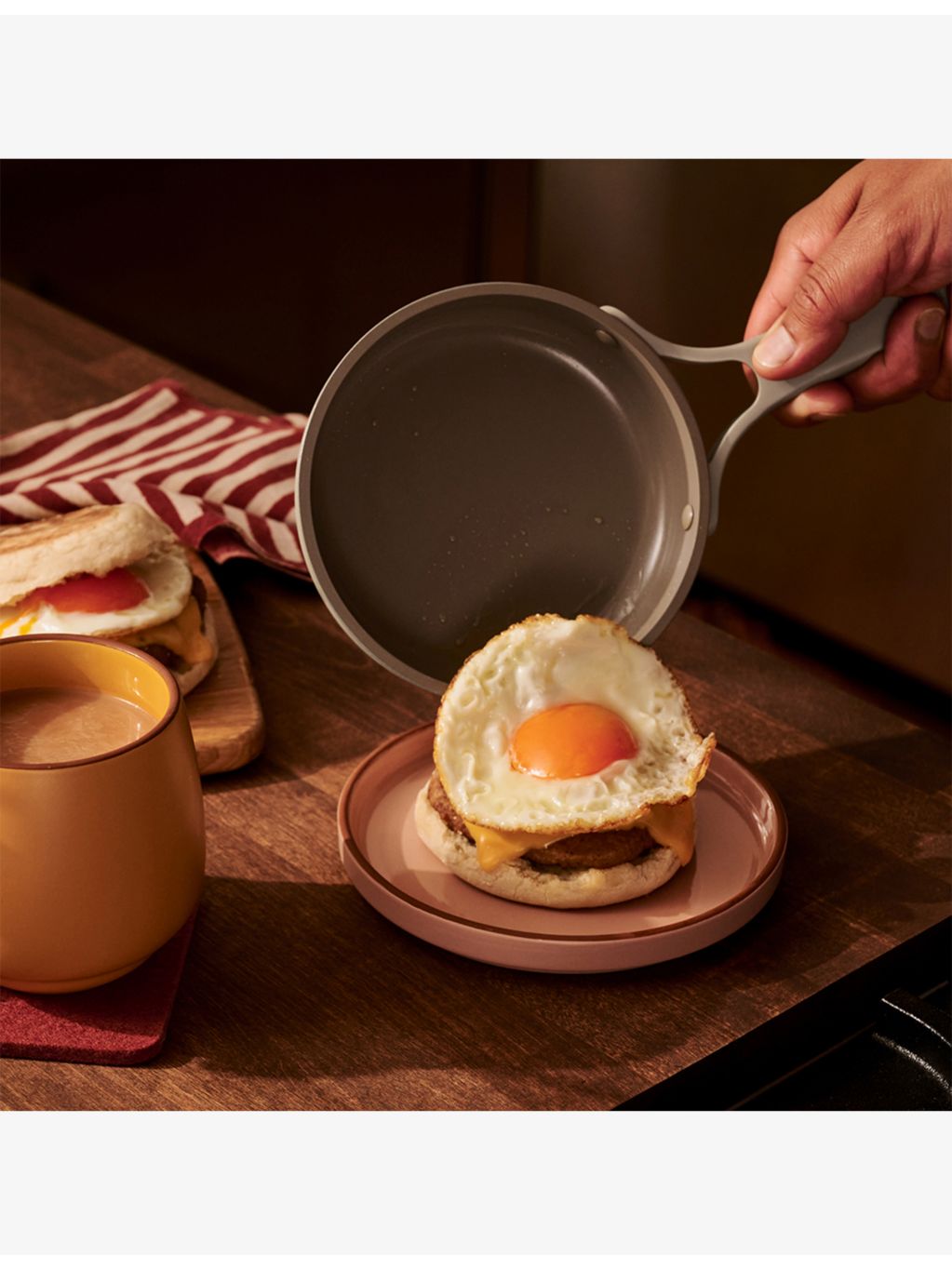 Our Place Tiny ceramic pot and pan set - British product