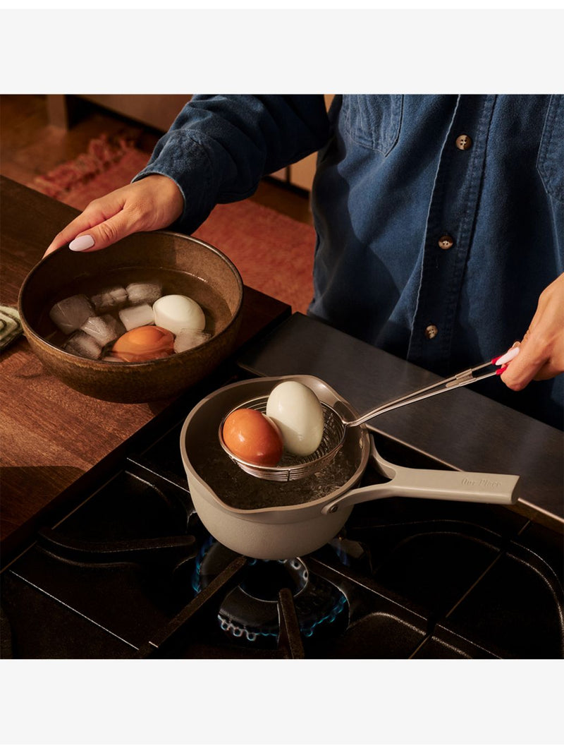 Our Place Tiny ceramic pot and pan set - British product