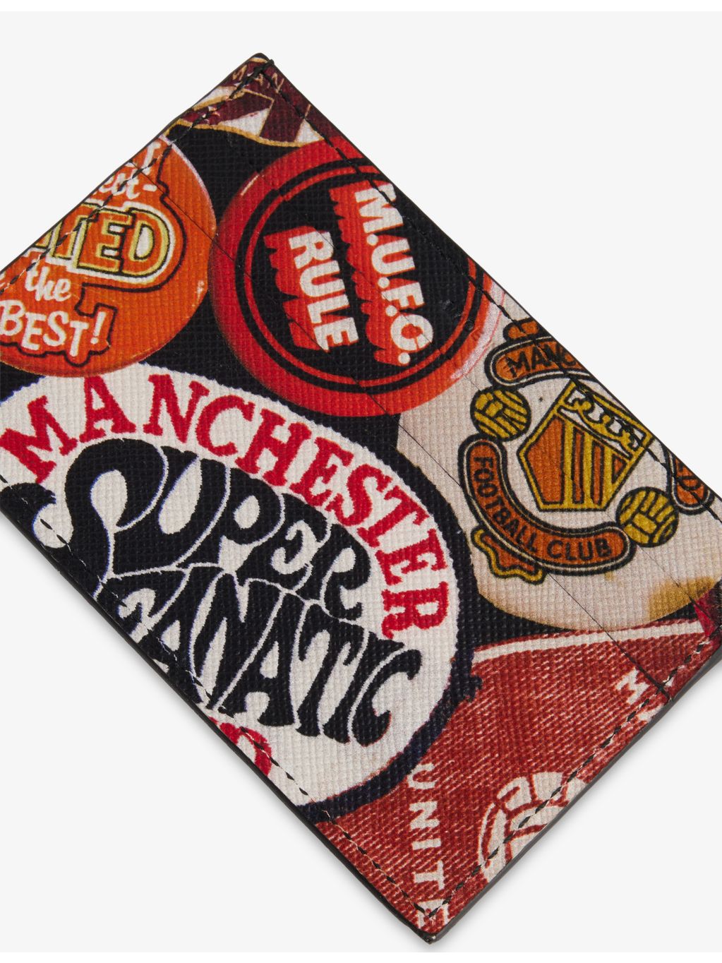 Paul Smith x Manchester United leather card holder (British brand)