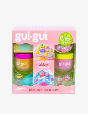 Gui Gui fruity glow twin slime pack with accessories (British brand)