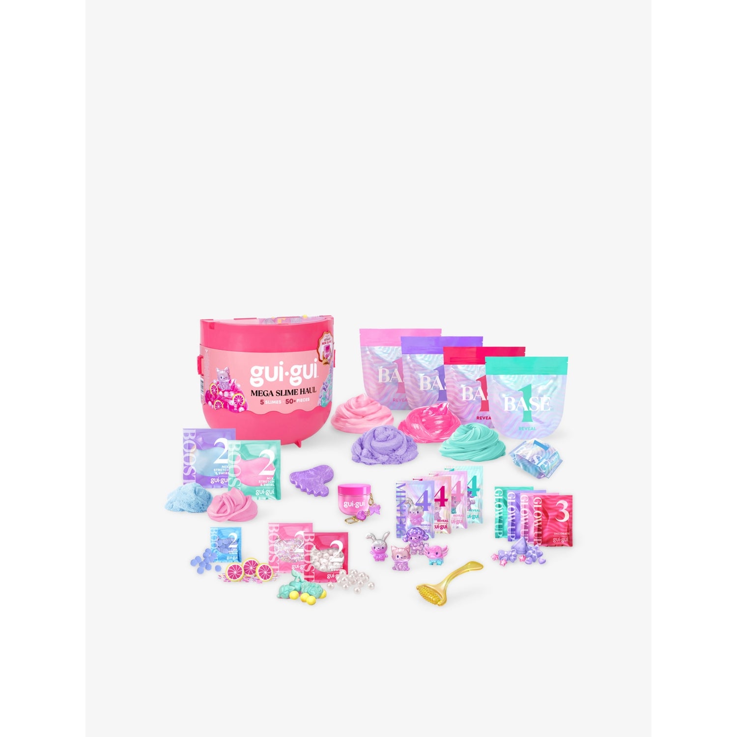 Gui Gui Mega Slime Haul slime set 50-Piece, UK version