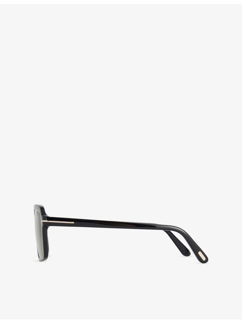 Tom Ford Vincent pilot-frame acetate sunglasses, imported from the UK