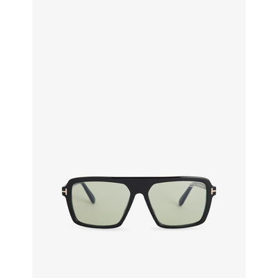 selfridges Tom Ford Vincent Pilot-Frame Acetate Sunglasses- Buy online at McGrocer