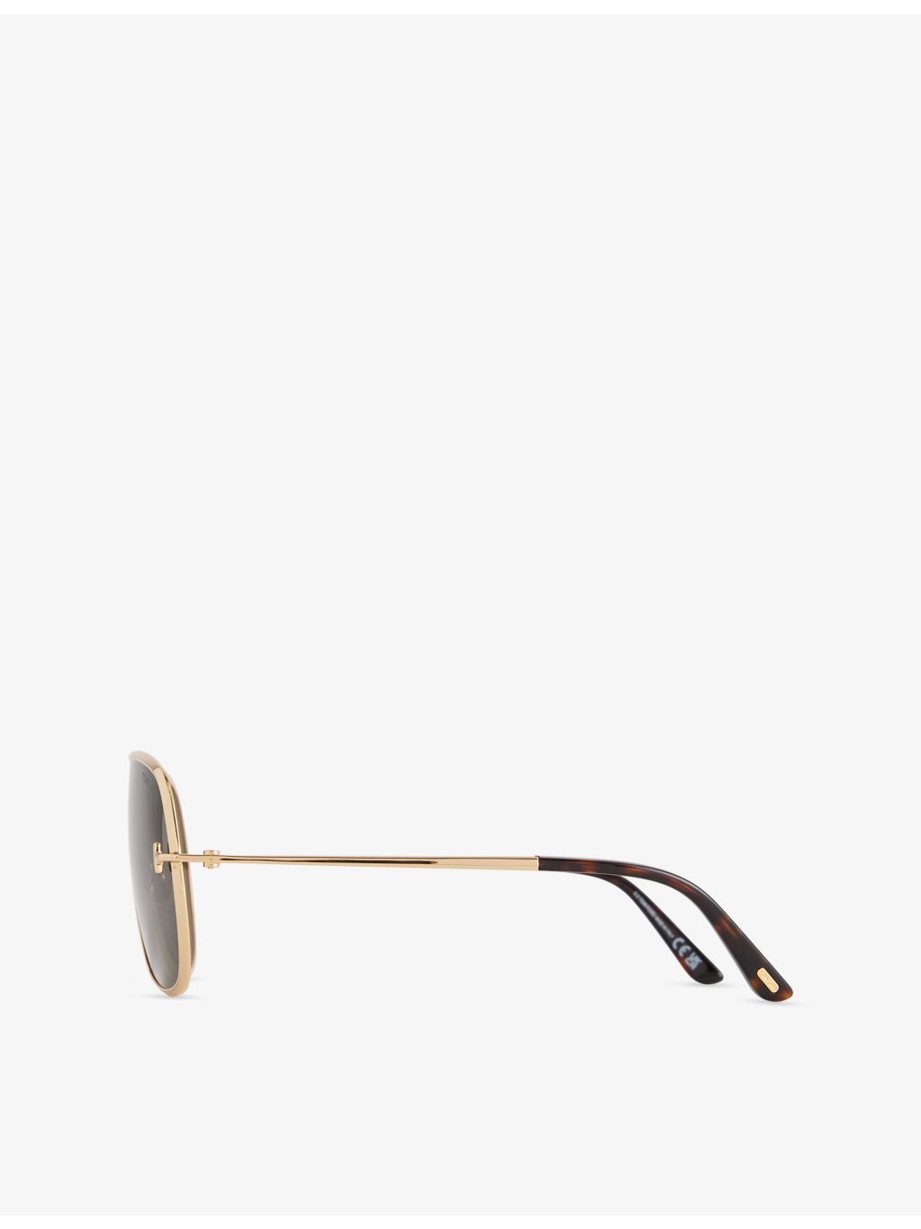 Tom Ford metal aviator sunglasses FT1204, UK version