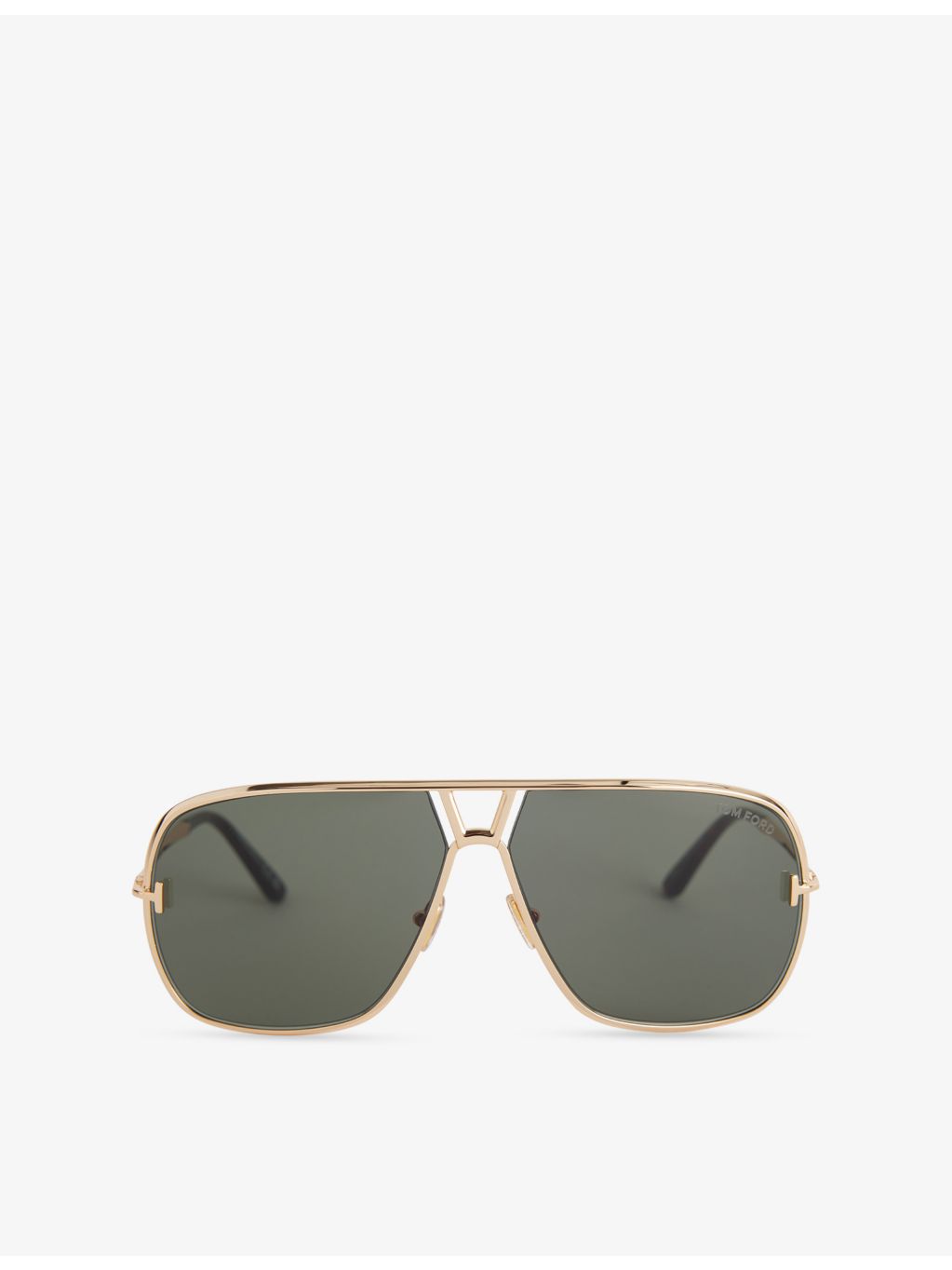 Tom Ford metal aviator sunglasses FT1204, UK version