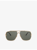 Tom Ford metal aviator sunglasses FT1204, UK version