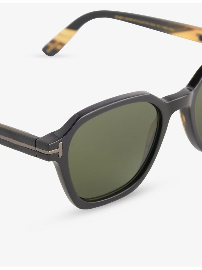 Tom Ford FT1297 horn sunglasses with metal frame, UK version