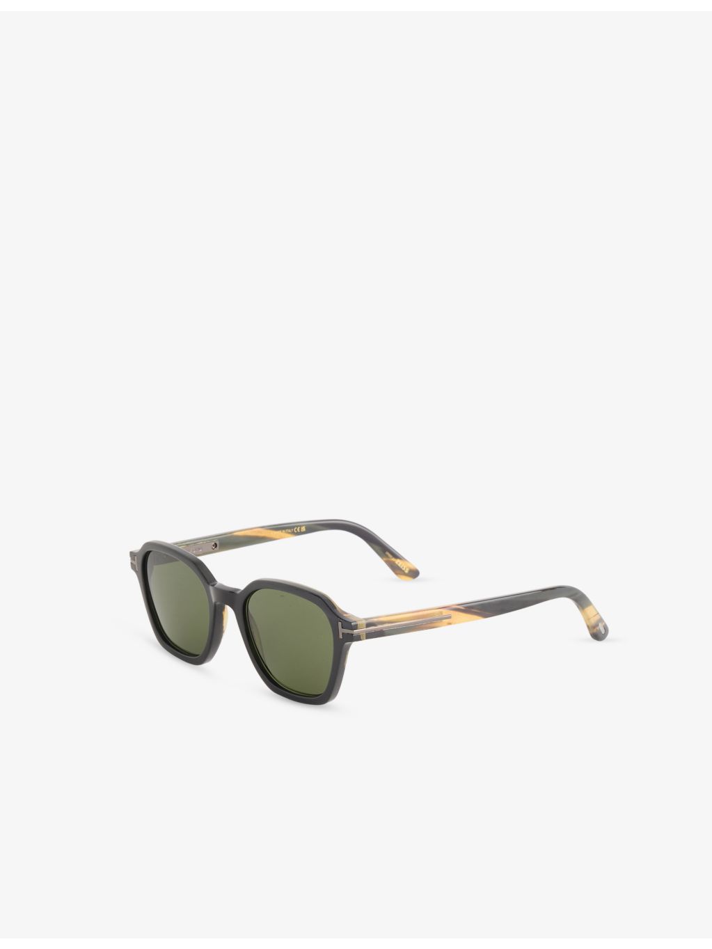 Tom Ford FT1297 horn sunglasses with metal frame, UK version