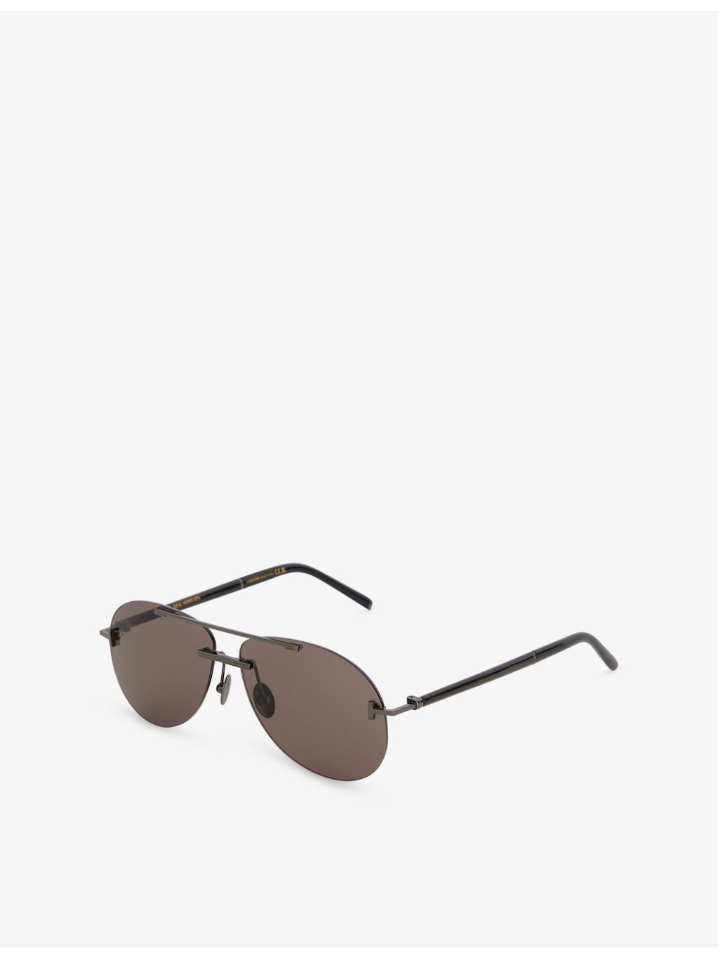Tom Ford Navigator pilot-frame metal sunglasses, imported from the UK