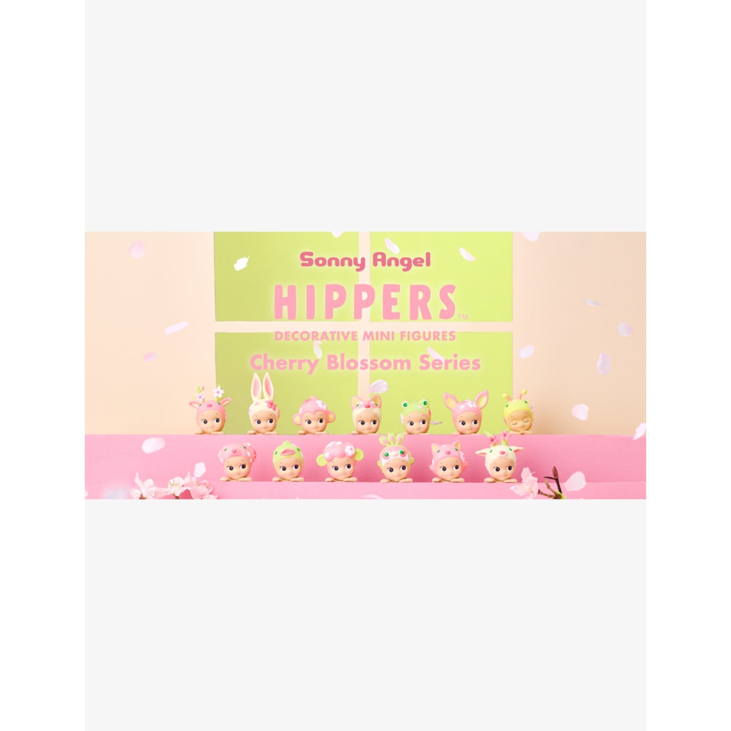 Sonny Angel Hippers Cherry Blossom blind box 10cm, imported from the UK