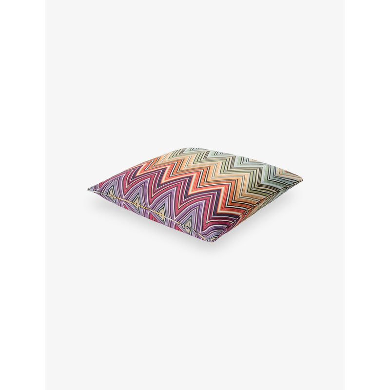 Missoni Home Kew zigzag woven cushion 60x60cm - British product