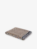 Missoni Home wool-blend chevron blanket 145cm x 190cm, imported from the UK