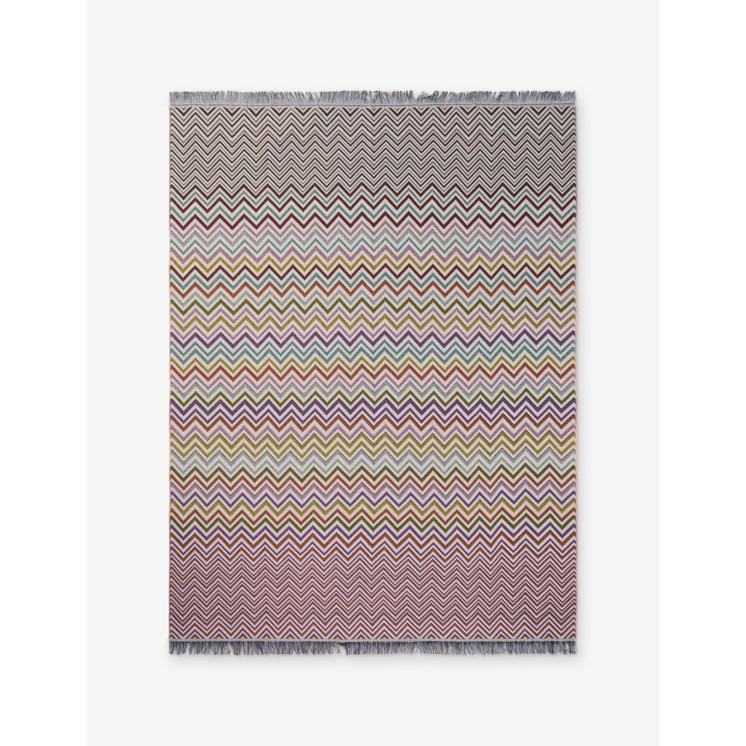 Missoni Home wool-blend chevron blanket 145cm x 190cm, imported from the UK